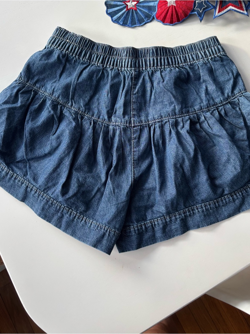 Free People We The Free fleur denim shorts. Size small. True blue! 🎉NWOT - Picture 6 of 6